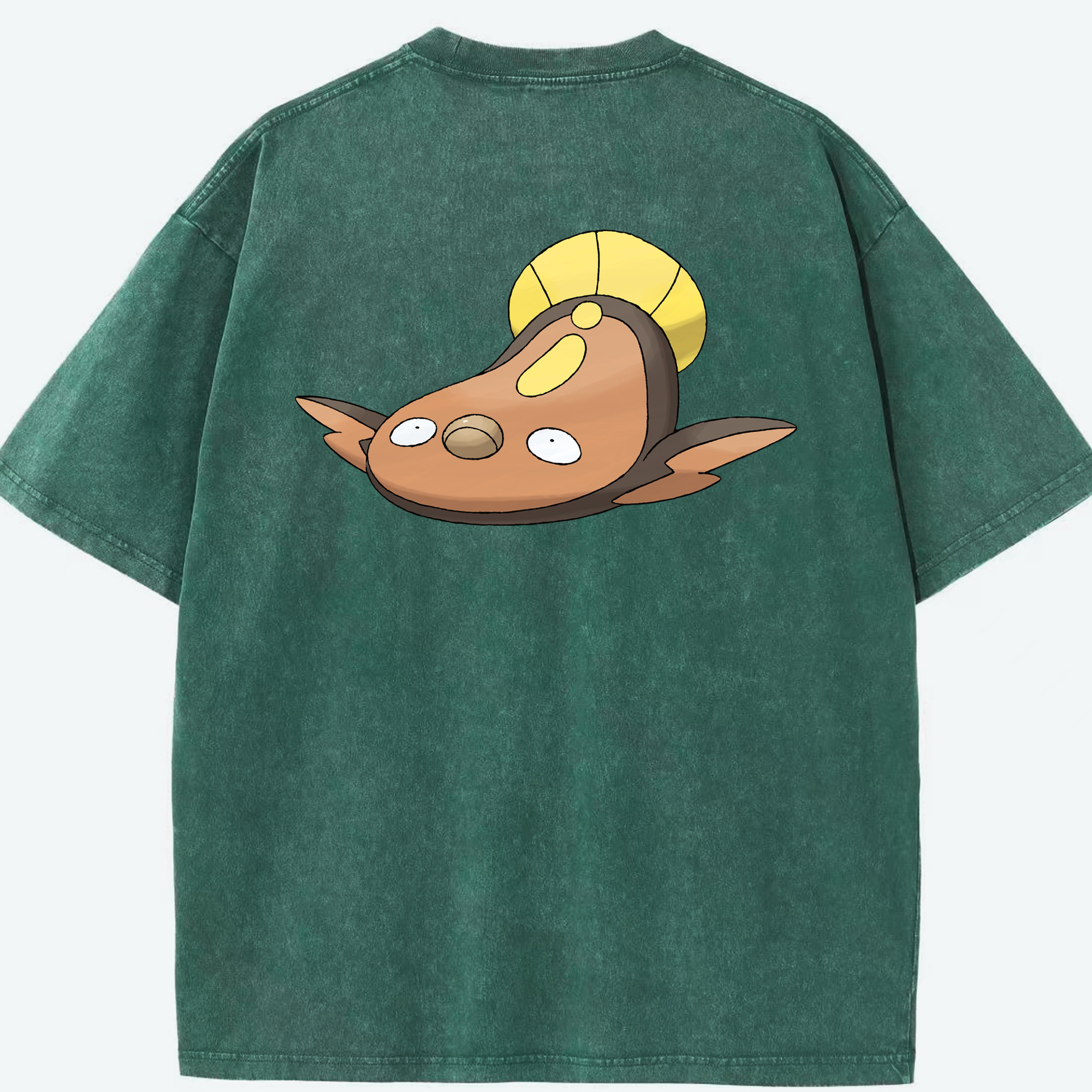 （画像用） ポケットモンスター Pokémon 綿100% ヴィンテージ風 半袖Tシャツ（背面プリント）